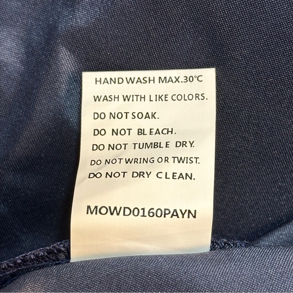 Elegant Lace & Satin Long Sleeve Navy Blue Maxi Dress (3x)‼️NWOT‼️ - Picture 12 of 12